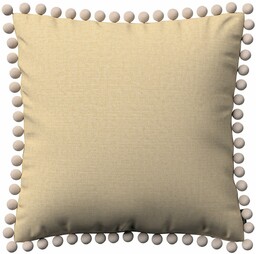 Poszewka Wera na poduszkę, piaskowy szenil, 45 x