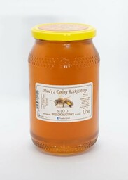 MIÓD WIELOKWIATOWY Z DOLINY RZEKI MROGI 1250G