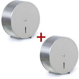 Pojemnik na papier toaletowy , stal nierdzewna, średnica