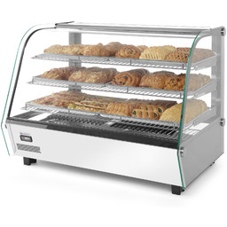 Witryna grzewcza nastawna ekspozycyjna 3 półki 160L Hendi