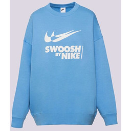 NIKE BLUZA W NSW FLC OS CREW GLS