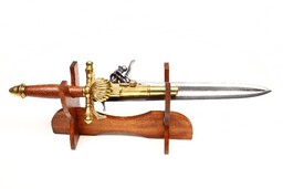 replika pistolet-sztylet na stojaku denix model 1204+801