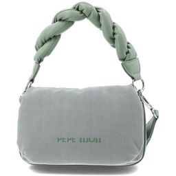 Pepe Moll Zielona Torebka Stylowy Kuferek Damski