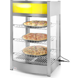 Witryna grzewcza nastawna ekspozycyjna 3 półki 97L Hendi