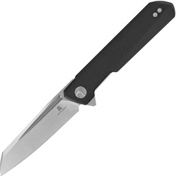 Nóż składany Bestechman Dundee Sheepfoot Black G10, Stonewashed/Satin