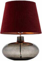 Stojąca LAMPA stołowa SAWA VELVET 41016111 Kaspa nocna