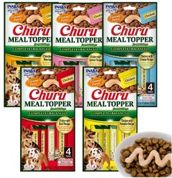 Inaba Dog Meal Topper Dosmaczacz do karmy Zestaw
