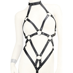 Prowokująca kobieca uprząż