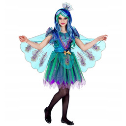 Strój Sukienka Paw Pawia Zoo Pawie Oczko 116