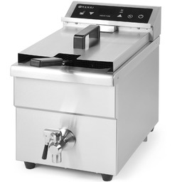 Frytownica indukcyjna z kranem Kitchen Line 8L Hendi