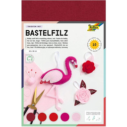 folia 520492 filc do majsterkowania glina w odcieniu,