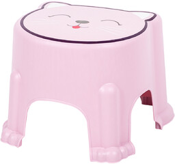 Hatu Plastikowy stołek dla dzieci Kot różowy, 29,6