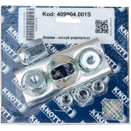 Orczyk pojedynczy do linek hamulcowych KNOTT do przyczepy