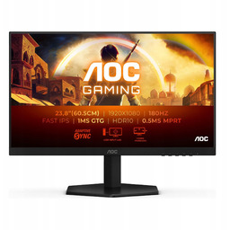 Monitor Aoc 23,6" 24G42E Ips 180Hz Hdmi Dp