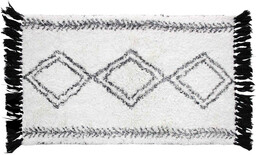Dywanik łazienkowy FREYA, bawełna, 50 x 80 cm
