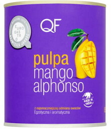 Quality Food Pulpa Z Mango Alphonso 850G