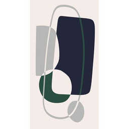 Dywan Madrid 80 x 150 cm abstrakcja szary