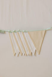 Bawełniana girlanda "Biel i beż" OUTLET