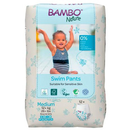 BAMBO Nature Pieluszki do pływania rozmiar M 12kg+,