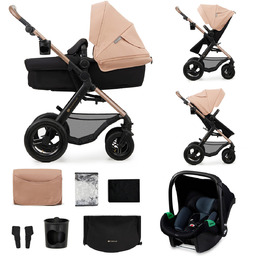 Kinderkraft wózek wielofunkcyjny MOOV 2 Air 3IN1 Sand