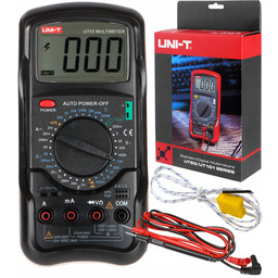 Miernik Multimetr Uniwersalny Unit UT53 Termosonda
