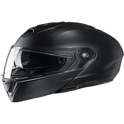 Kaski motocyklowe HJC i90 półmatowa czarna/półpłaska czarna, XS