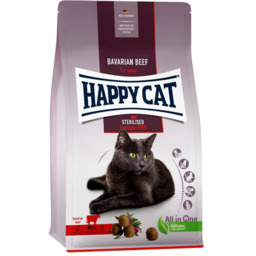 HAPPY CAT Sterilised Wołowina bawarska 10 kg