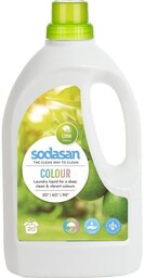 Ekologiczny płyn do prania Color, Limonkowy, Sodasan, 1500ml