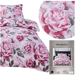 Pościel 140 x 200 2cz Flanela Bawełna Ann