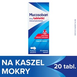 MUCOSOLVAN 30 mg - 20 tabletek - tabletki