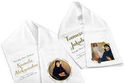 Szatka na chrzest SZAL - rok Świętej Faustyny