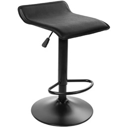 Elior Hoker Obrotowy Czarny Z Regulacją Wysokości K1-C68