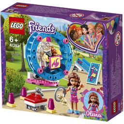 LEGO 41383 Friends, Plac zabaw dla chomików Olivii