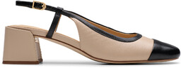 Czółenka Clarks Nyta45 Sling 26181321 Beżowy