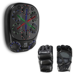 ELEKTRONICZNA TARCZA BOKSERSKA BLUETOOTH Z MUZYKĄ I RĘKAWICAMI