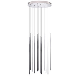 Lampa wisząca chromowana 12-punktowa 45cm AZ3422 z serii