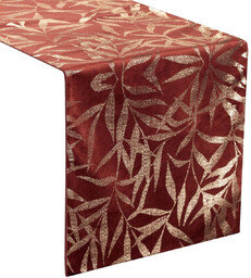 Bieżnik 35 x 220 Dekoracyjny Velvet Blink15 Cegla