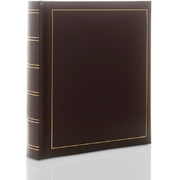 Album wsuwany szyty Classic 4 brązowy (500 zdjeć
