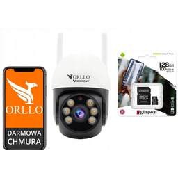 Kamera Obrotowa Zewnętrzna WiFi Ip Podczerwień Zoom x5