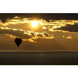 Lot balonem - Katowice - lot o wschodzie