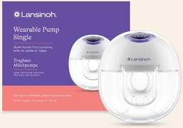 Lansinoh Laktator pojedynczy bezprzewodowy Hands-free