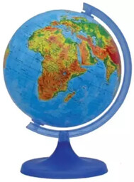 Globus fizyczny 22 cm