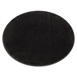 Dywan poliamidowy KOŁO SEDUCTION 98 czarny koło 80