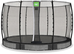 Trampolina naziemna Allure Classic ø366cm czarna Exit