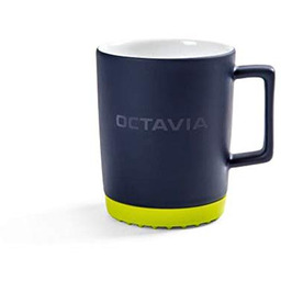 Skoda 5E3069601 Octavia kubek porcelanowy, podstawka silikonowa, filiżanka