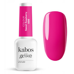 Kabos Gelike Lakier hybrydowy różowy malinowy do paznokci
