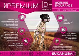 EUKANUBA Dog Dry Premium Working & Endurance Chicken