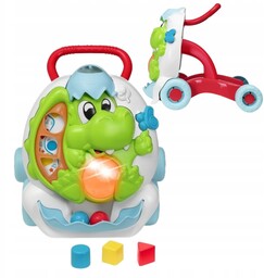 Chicco Pchacz Zabawka Interaktywna Edukacyjna Grający Dino Walker