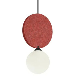 Italux Lampa wisząca do jadalni Andrea PND-59779-1M-RED czerwona