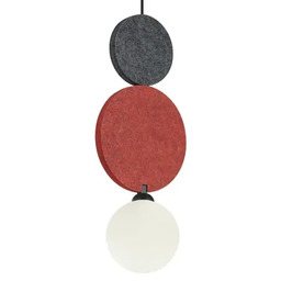 Italux Filcowa lampa wisząca Andrea PND-59779A-1M-MLTI do sypialni